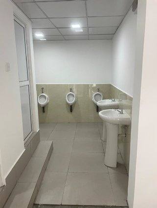 Staff washroom interior fit-out at Tantri Trailers